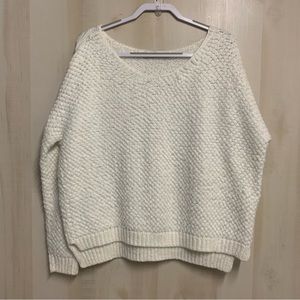 Bishop + Young Knit Cream Sweater Size Large